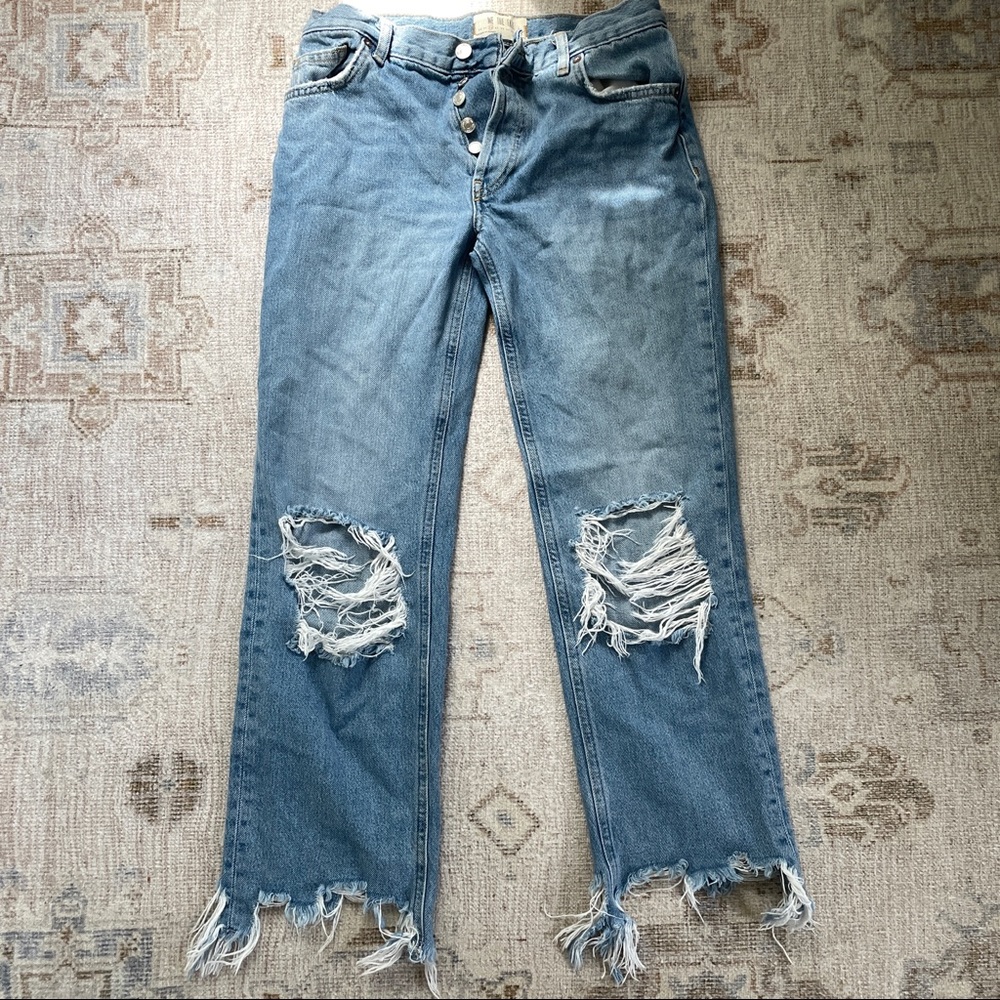 Free People We the Free Maggie Straight Jean